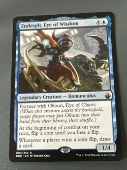 Zndrsplt Eye Of Wisdom X1 Battlebond NM Condition See Front/back Pics - Image 1