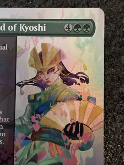 The Legend of Kyoshi 2 Sided: The Last Airbender [Borderless] #358 Foil MINT - Image 3