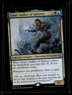 Ezuri, Stalker of Spheres - 201/271 - ONE - NM - MTG Magic the Gathering - Image 1