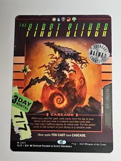 The First Silver 2023 WOTC Secret Labs Exclusive MTG Magic The Gathering LP - Image 1