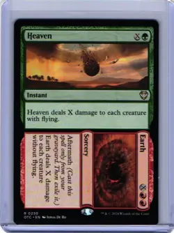 MTG Heaven (230/421) Outlaws of Thunder Junction Commander LP - Image 1