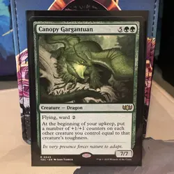 Canopy Gargantuan Commander: Tarkir: Dragonstorm Regular NM #0045 - Image 1