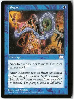 Abjure Common Weatherlight NM/LP MTG - Image 1