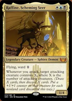 Raffine, Scheming Seer - MTG SNC Streets of New Capenna - NM/MINT - Image 1