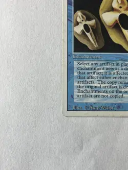 Magic The Gathering Copy Artifact Revised Edition Regular LP Condition X3 MtG - Image 2