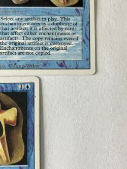 Magic The Gathering Copy Artifact Revised Edition Regular LP Condition X3 MtG - Image 5