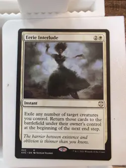 Eerie Interlude Commander: Kaldheim Regular Mtg - Image 1