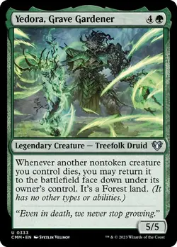 [MTG] Yedora, Grave Gardener (Foil) (0333) (CMM) NM - Image 1
