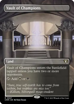 [MTG] Vault of Champions (Borderless) (0667) (CMM) NM - Image 1