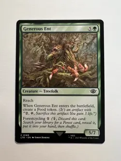 Generous Ent - MTG The Lord of the Rings: Tales of Middle-earth - NM - Image 1