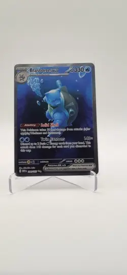Pokemon TCG Blastoise ex Scarlet & Violet-151 200/165 Holo Special Illustration - Image 1
