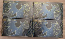 Pokemon Phantasmal Flames Mega Charizard X ex UPC Case of 4 Sealed - Image 1