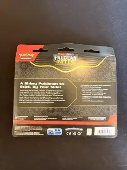 Pokemon TCG Paldean Fates Tech Sticker Collection Fidough ?Sealed ?In Hand - Image 2