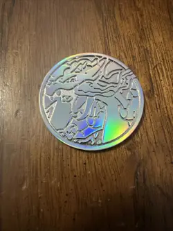 Mega Charizard X EX UPC Ultra Premium Collection Silver Metal Coin 2025 Pokemon - Image 2