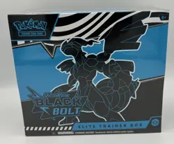 Pokemon TCG Scarlet & Violet 10.5 Black Bolt Elite Trainer Box Brand New Sealed - Image 1