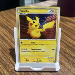 Pokemon Pikachu TCG World PW Collection 2010 English, LP Condition - Image 1