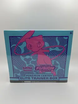 Sealed Fusion Strike Pokemon Center ETB With 2 Chilling Reign 2-Pack Blisters - Image 1