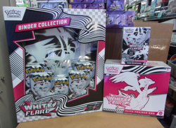 POKEMON WHITE FLARE ETB + BINDER COLLECTION + BUNDLE BOX LOT - Image 1