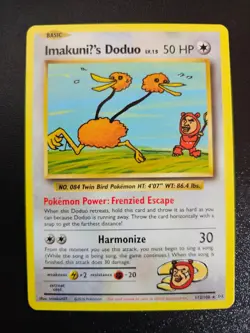 Pokemon XY Evolutions Secret Rare 112/108 ImakuniU’s Doduo - Image 1