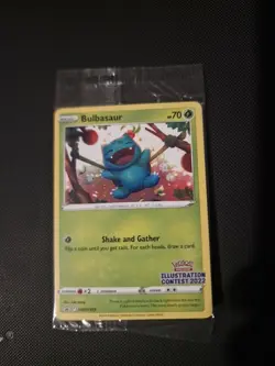 Pokemon 2022 Illustration Contest SWSH303 SWSH304 SWSH305 Promos Sealed - Image 1