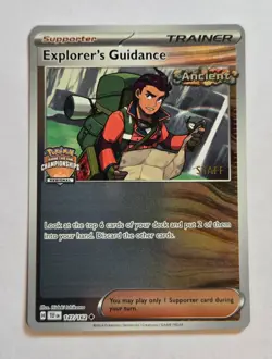 Pokemon Reverse Holo Explorer's Guidance Regional Staff Promo 147/162 - Image 1