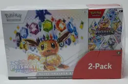 Pokemon Prismatic Evolutions ETB Elite Trainer Box and Booster Bundle Costco - Image 1