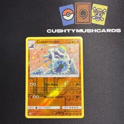 POKEMON CRABOMINABLE REVERSE HOLO UNBROKEN BONDS 105/214 - Image 1