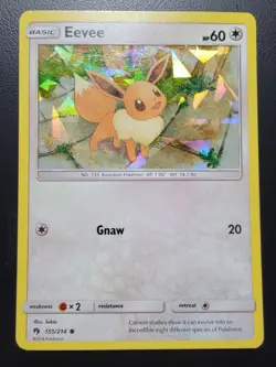 Eevee - (Cracked Ice Holo) 155/214 Deck Exclusives Holo pokemon - Image 1
