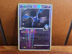 Crobat G - 47/127 - Pokemon Platinum Reverse Holo LP - Image 1