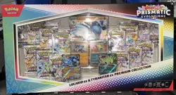 Pokemon S&V Prismatic Evolutions Lucario Ex & Tyranitar Ex Premium Collections - Image 1