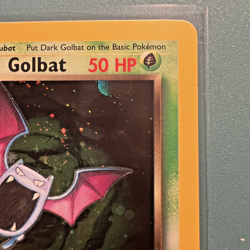 Pokemon Dark Golbat 1st Edition Holo Team Rocket 7/82 NM/Mint Beautiful Swirl! - Image 3