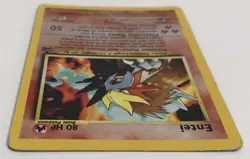 POKEMON - ENTEI #34 Black Star Promo - Reverse Holo HP Heavily Played - Image 4