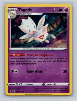 2019-2023 Pokemon SWSH Black Star Promos Togetic #SWSH276 - Image 1