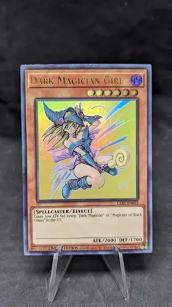 Dark Magician Girl LART-EN035 - Yugioh TCG - The Lost Art Promotion - Crimped - Image 1