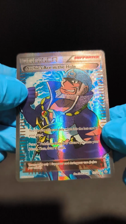 Archie's Ace in the Hole - 157/160 - XY Primal Clash - Full Art - Pokemon Card - Image 2