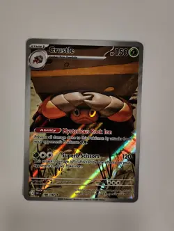 pokemon 4 card lot: Destined Rivals Crustle, Hydrapple,Rapidash, Kangaskhan - Image 1
