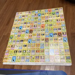 Pokemon Base Set 2 Non Holo Lot of 154 Cards WOTC TCG LP - LP+ Pokemon Vintage - Image 1