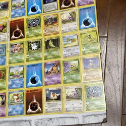 Pokemon Base Set 2 Non Holo Lot of 154 Cards WOTC TCG LP - LP+ Pokemon Vintage - Image 2