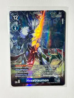 Digimon Hexeblaumon ALT ART Card EX7-023 SR Alternate Art - Image 1