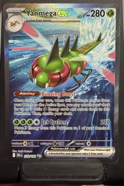 Pokemon TCG Yanmega EX Sir 228/182 Sv10: Destined Rivals Holo Card - Image 1