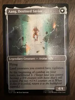 Aang, at the Crossroads : MTG / Avatar: The Last Airbender TLA #203 / NM - Image 2