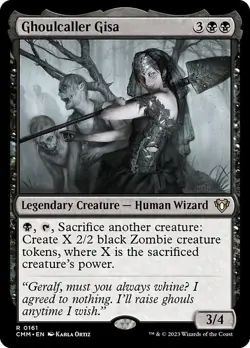 [MTG] Ghoulcaller Gisa (0161) (CMM) NM - Image 1
