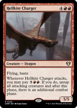 [MTG] Hellkite Charger (0232) (CMM) NM - Image 1