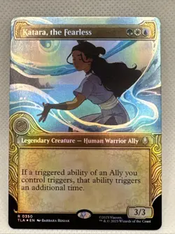 Katara, the Fearless (Showcase) Avatar: The Last Airbender Foil - Image 1
