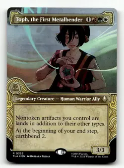 Toph, the First Metalbender (Showcase) 353 Foil R Avatar: The Last Airbender - Image 1