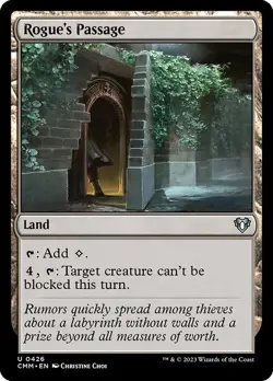 [MTG] Rogue's Passage (0426) (CMM) NM - Image 1