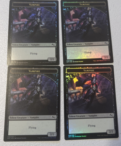 MTG 4x Vampire Token (FOIL) [Unstable] - Image 1
