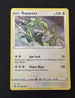Rayquaza - SWSH029 - Cosmos Holo - Pokemon TCG - Black Star Promo - Near Mint - Image 1