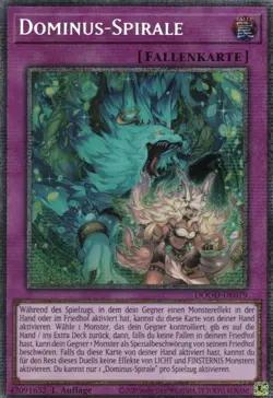 yugioh Dominus-Spirale DOOD-DE079 Starlight Rare 1AUFLAGE DEUTSCH - Image 1