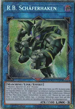 yugioh R.B. Schaferhaken DOOD-DE093 Starlight Rare 1AUFLAGE DEUTSCH - Image 1
